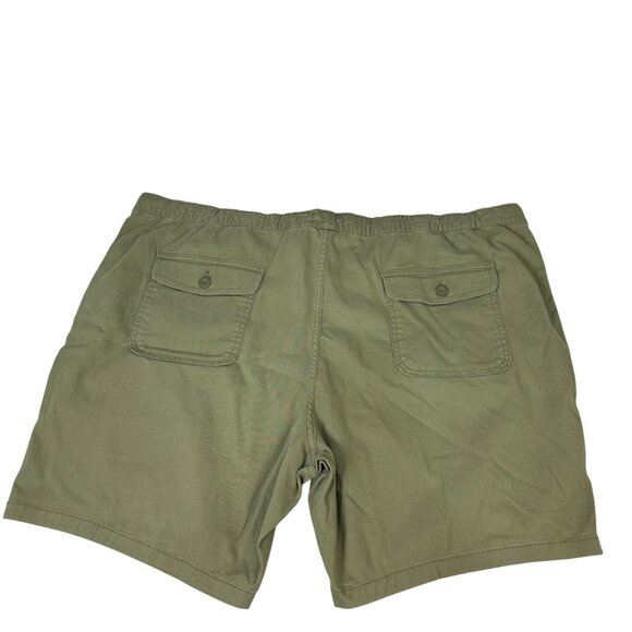 Mutual Weave Olive Chino Board Shorts 8" Inseam Mens Size 52 Cotton Blend - Picture 2 of 5